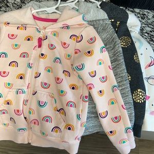 4 piece Cat and Jack sweater bundle